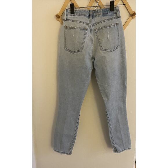 Abercrombie & Fitch Jeans Women's 2 Curve Love The Skinny High Rise Light Blue - Picture 8 of 8